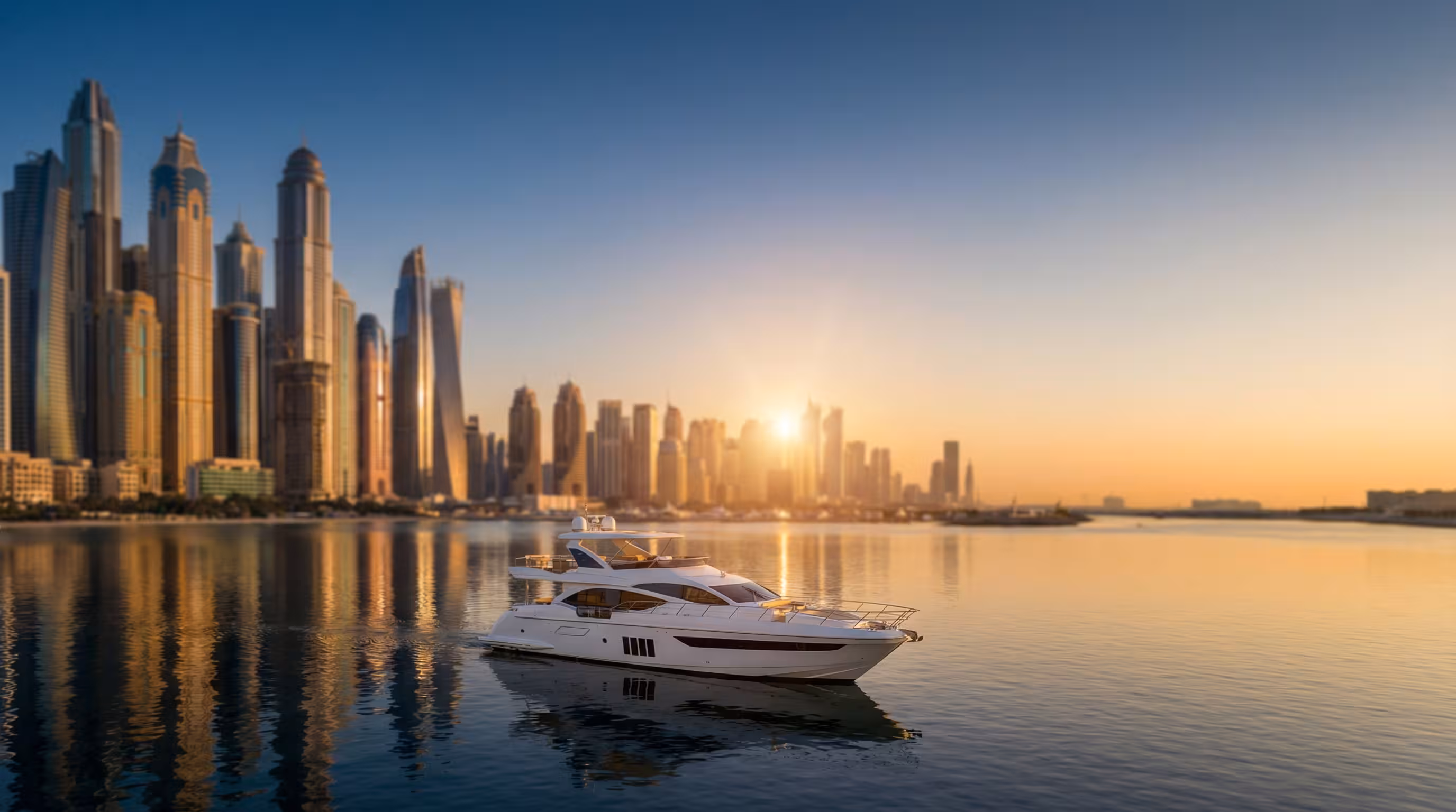 Yacht rental Dubai - luxury yacht charter Dubai with Dubai Yatch in Dubai Marina